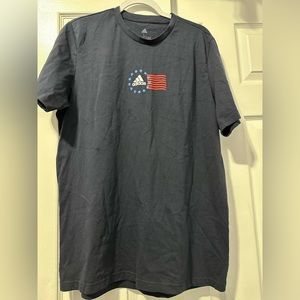 MEN ADIDAS TSHIRT SIZE LARGE ONE TIME USED